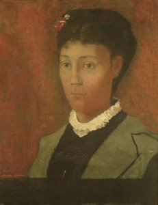 A művész feleségének, Madame Odilon Redonnak (szül. Camille Falte) portréja (1853-1923), 1882